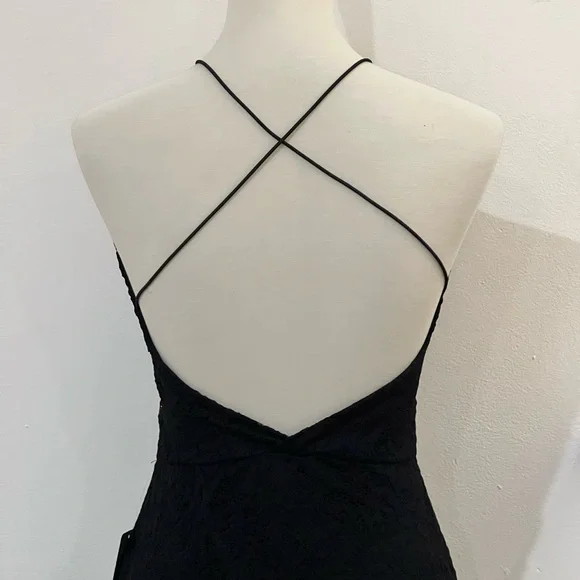 🎁👄 NWT Nordstrom’s Sexy Lace Dress in Black👄🎁 - Picture 9 of 11